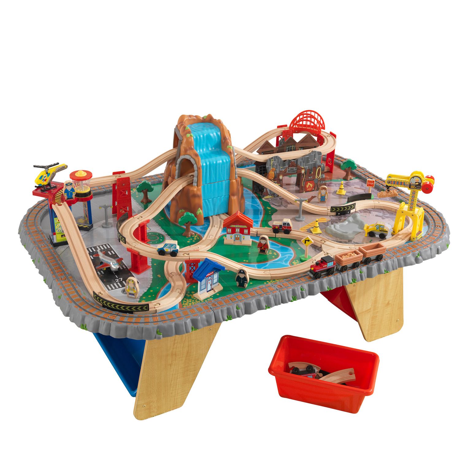 kidkraft ride around train set and table