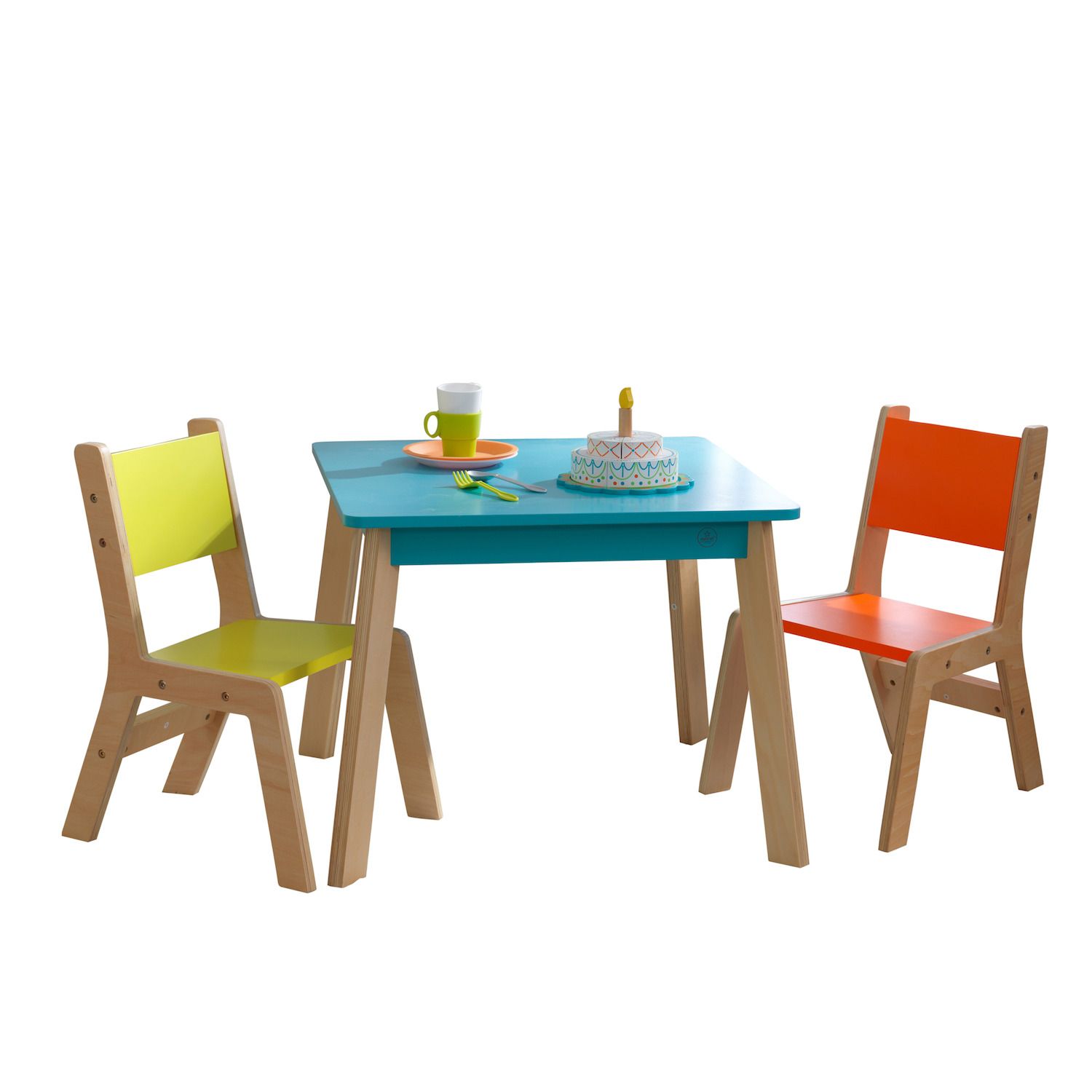 kidkraft highlighter table and 4 chair set