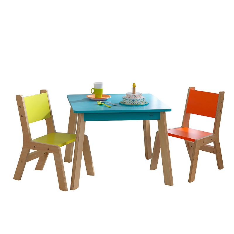 33477886 KidKraft Modern Table & 2 Chair Set - Highlighter, sku 33477886