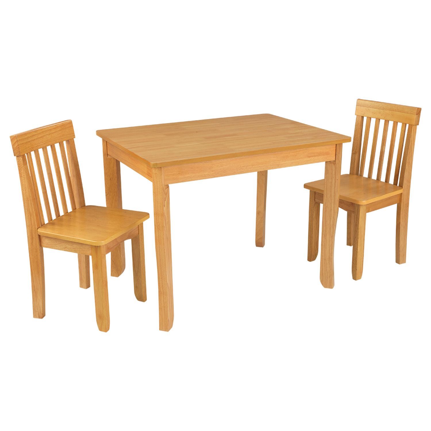 melissa & doug wooden table and 2 chairs set