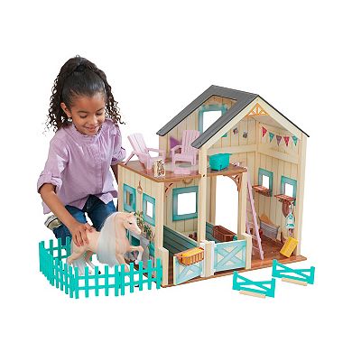 KidKraft Sweet Meadow Horse Stable Dollhouse