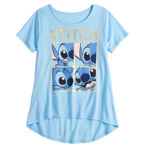 Disney's Lilo & Stitch Girls 7-16 Stitch High-Low Graphic Tee