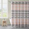 VCNY Margot Stripe Tassel Shower Curtain