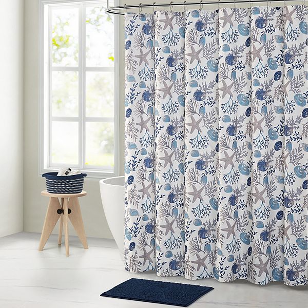 Antigua Seas Shower Curtain Bath Bundle, Ikat Shower Curtain Target