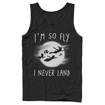 Disney's Peter Pan Men's So Fly Moon Silhouette Tank Top