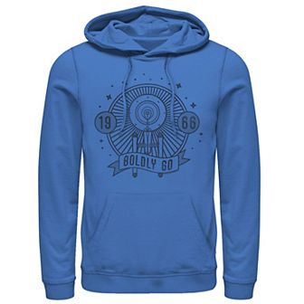 Men's Star Trek Original Series 1966 Boldly Go Hoodie