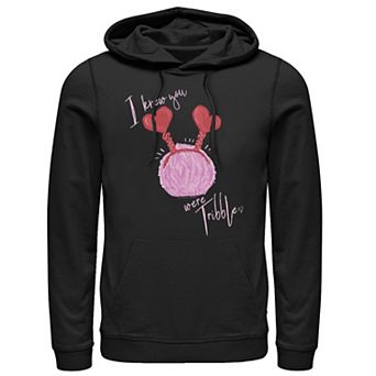 Men's Star Trek The Original Series I Knew You Were Tribble Text Hoodie