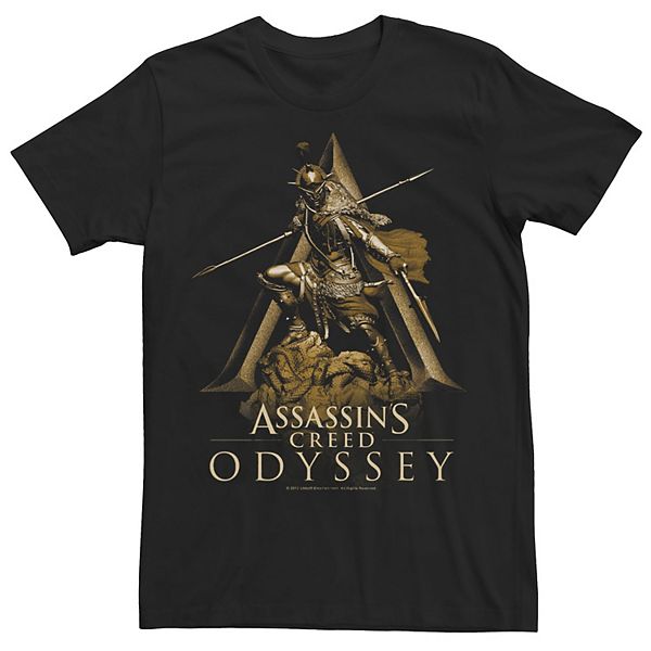 Men's Assassins Creed Odyssey Gold Hue Portrait Tee