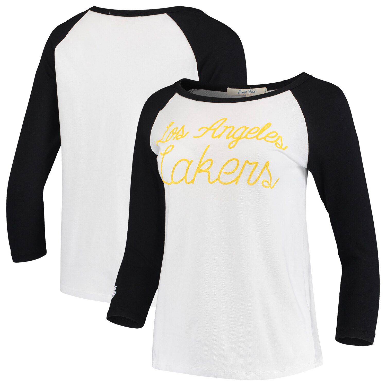 junk food lakers t shirt