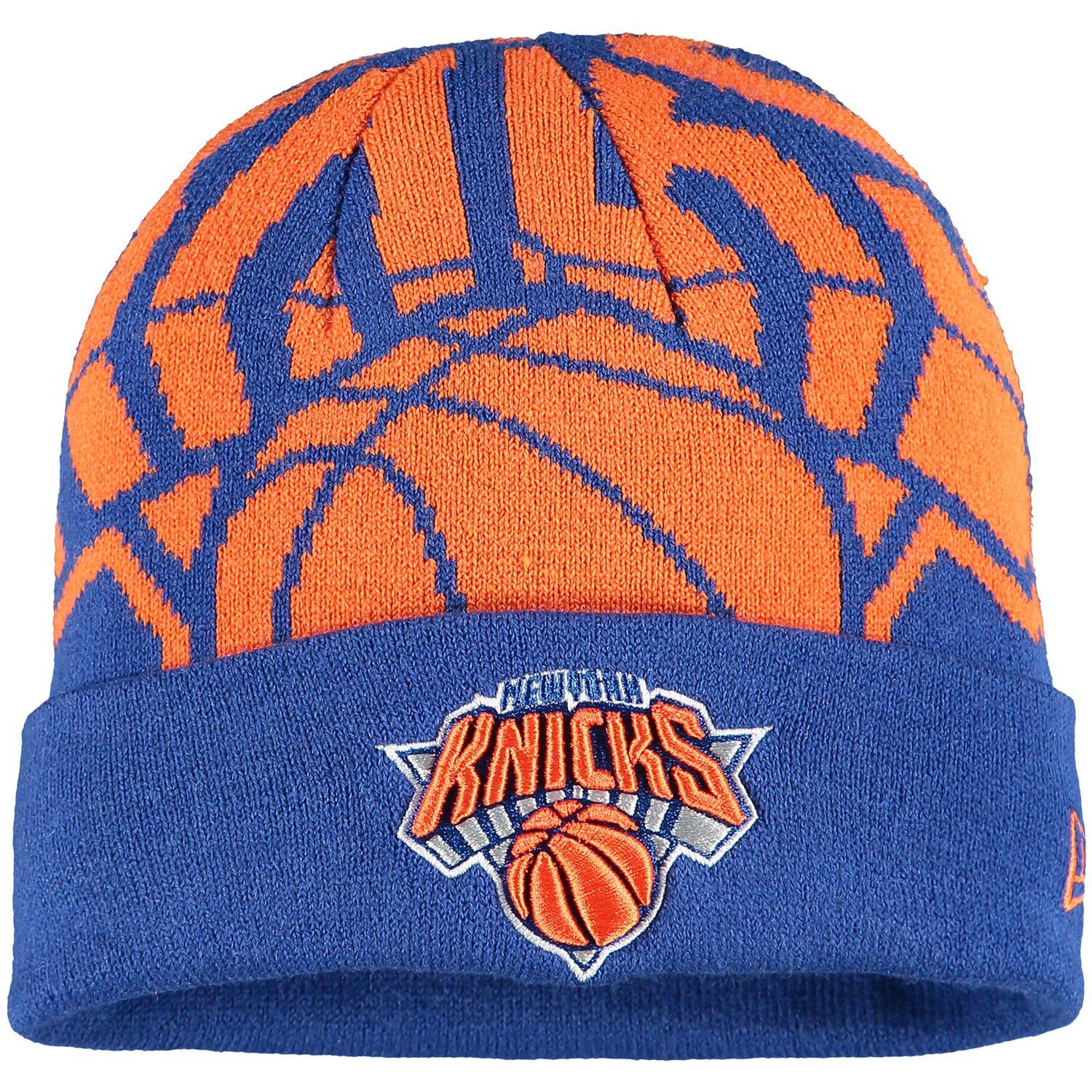 knicks knit hat