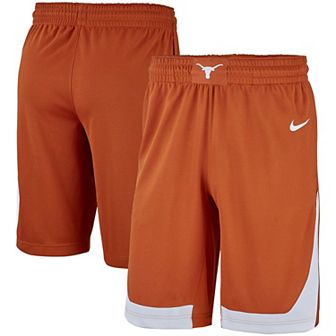 Men's Nike Texas Orange Texas Longhorns Replica Team Basketball Shorts