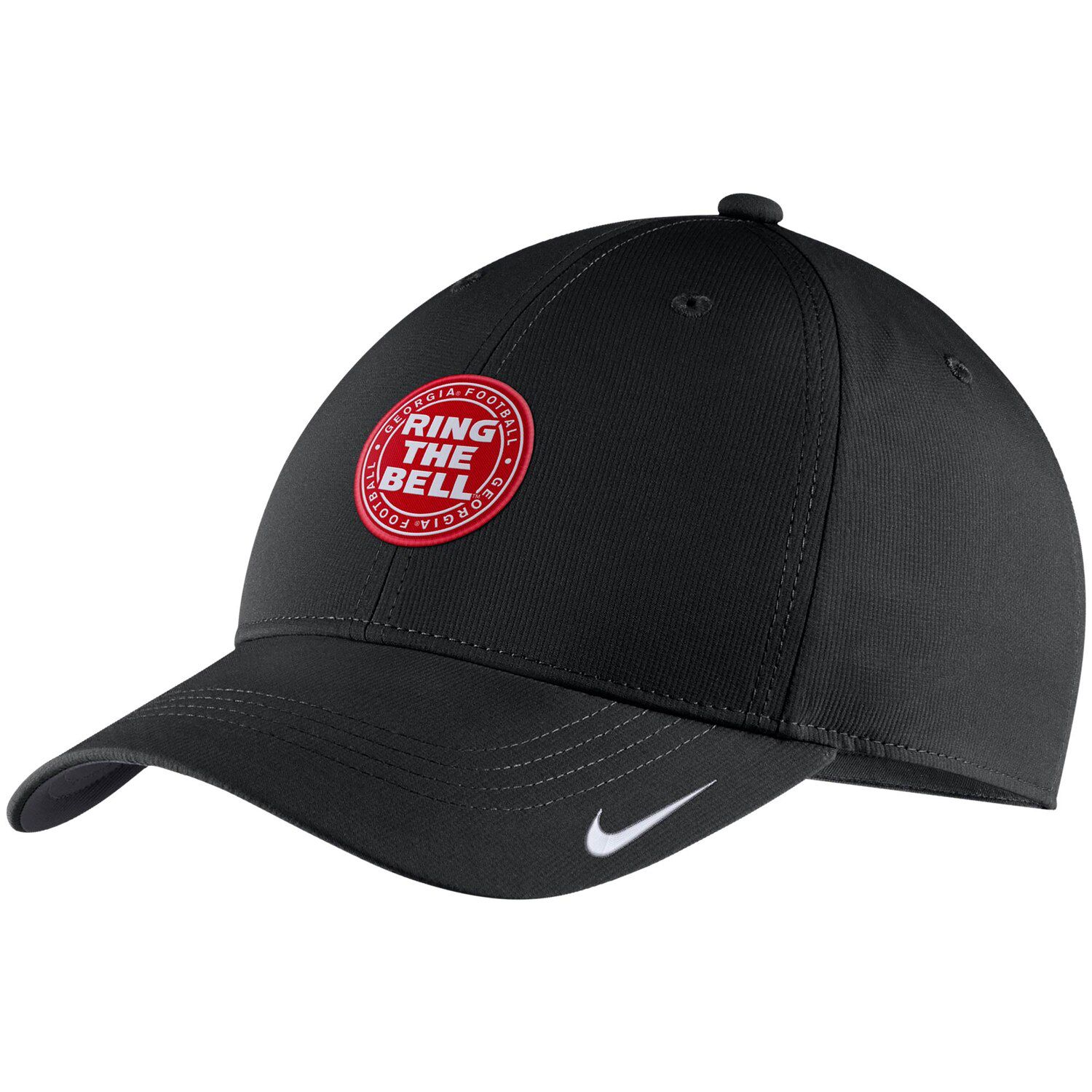 men's nike black army black knights rivalry l91 adjustable hat