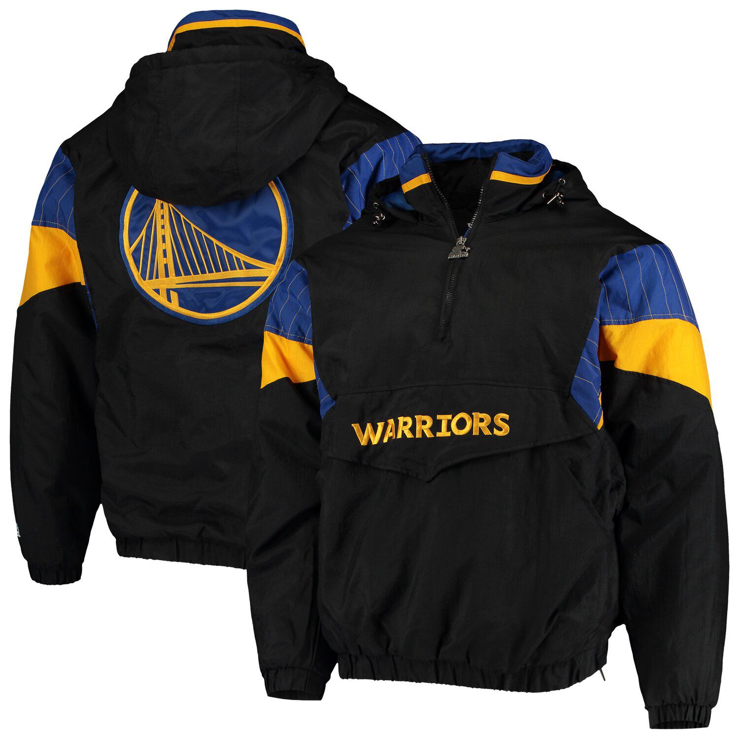 golden state warriors zip up jacket