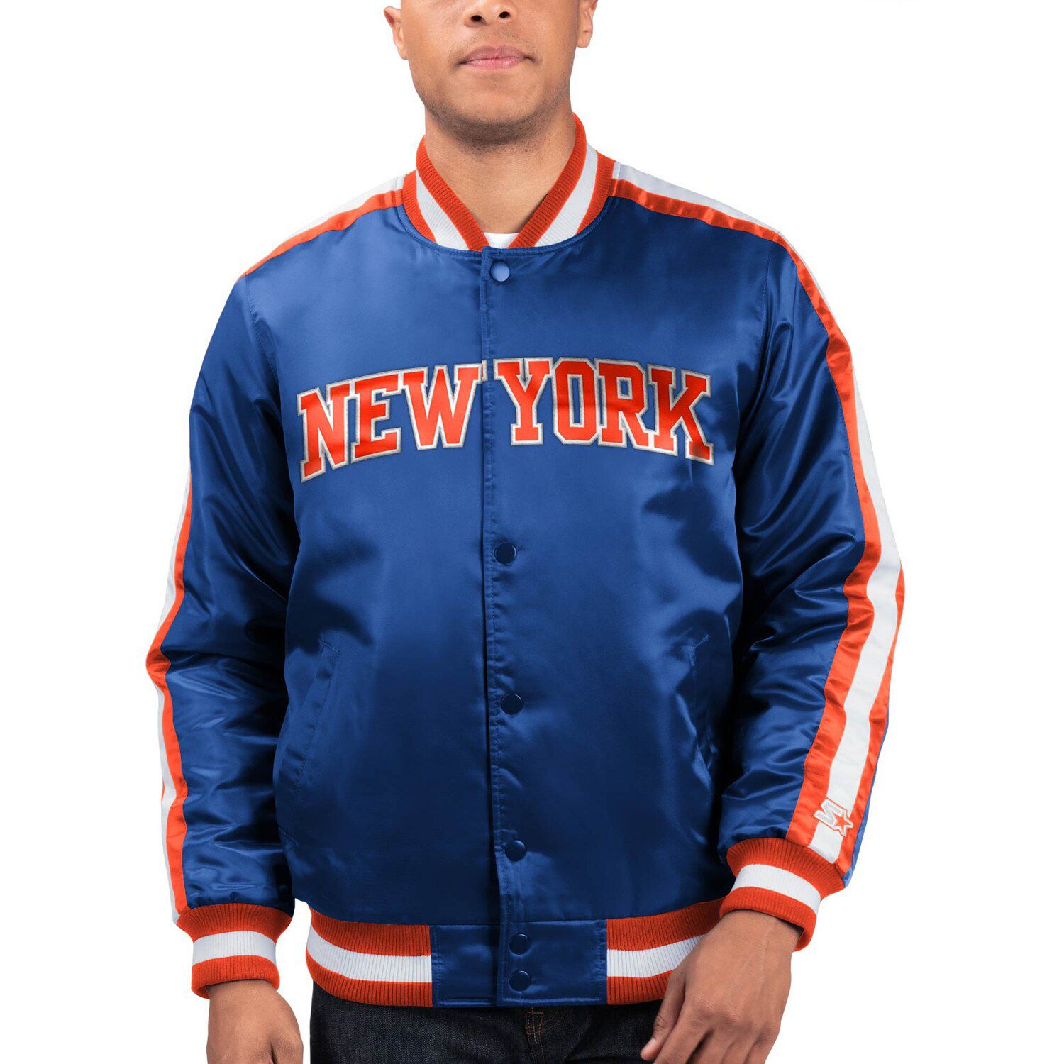 knicks bomber jacket