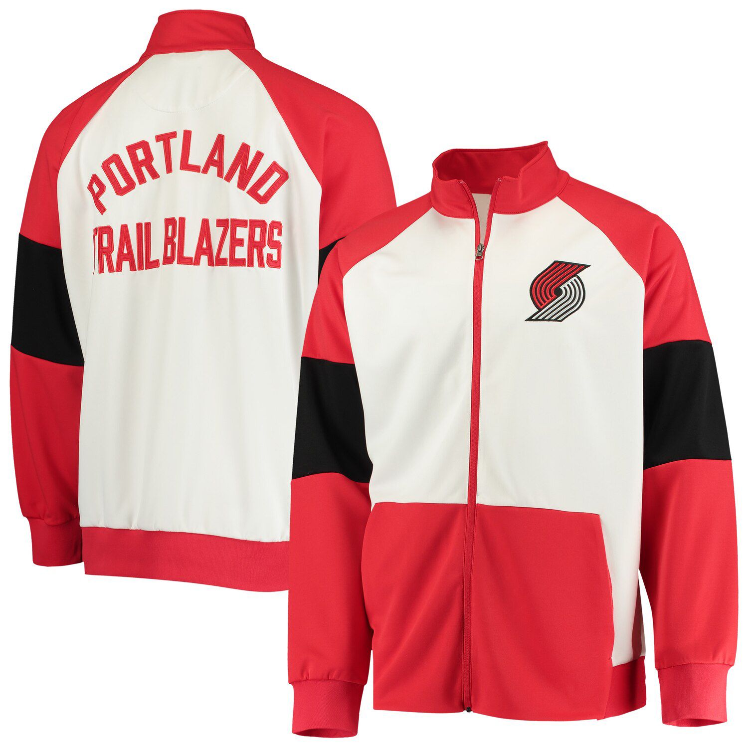 blazers warm up jacket