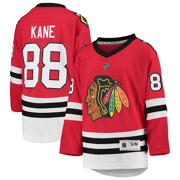 Outerstuff Youth Chicago Blackhawks Patrick Kane Away Replica Jersey L/XL