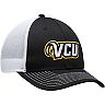 Men's The Game Black VCU Rams Benchmark Trucker Adjustable Snapback Hat