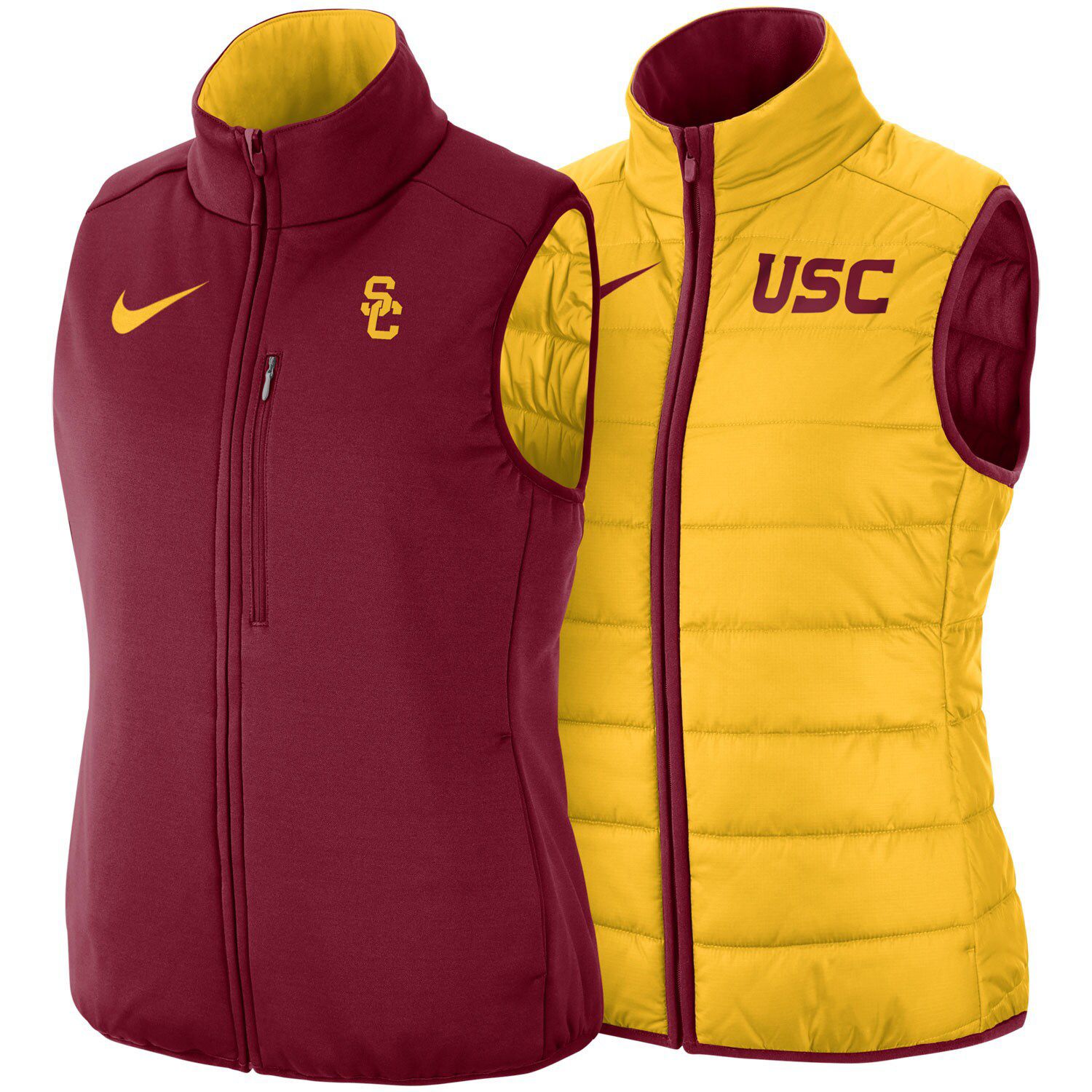nike full zip vest