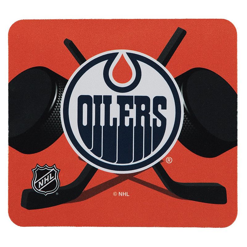 Edmonton Oilers 3D Mouse Pad, OIL Orange