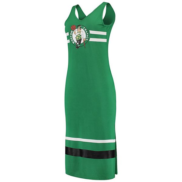 Boston Celtics Ladies Dresses, Celtics T-shirt Dress, Strapless Dress