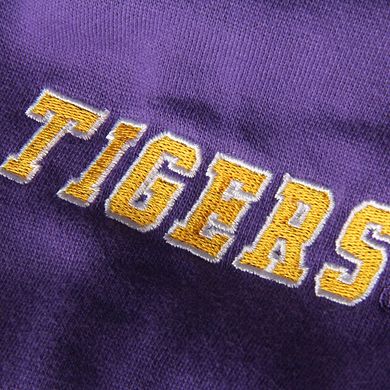 Women's Stadium Athletic Purple LSU Tigers Big Logo Pullover Hoodie