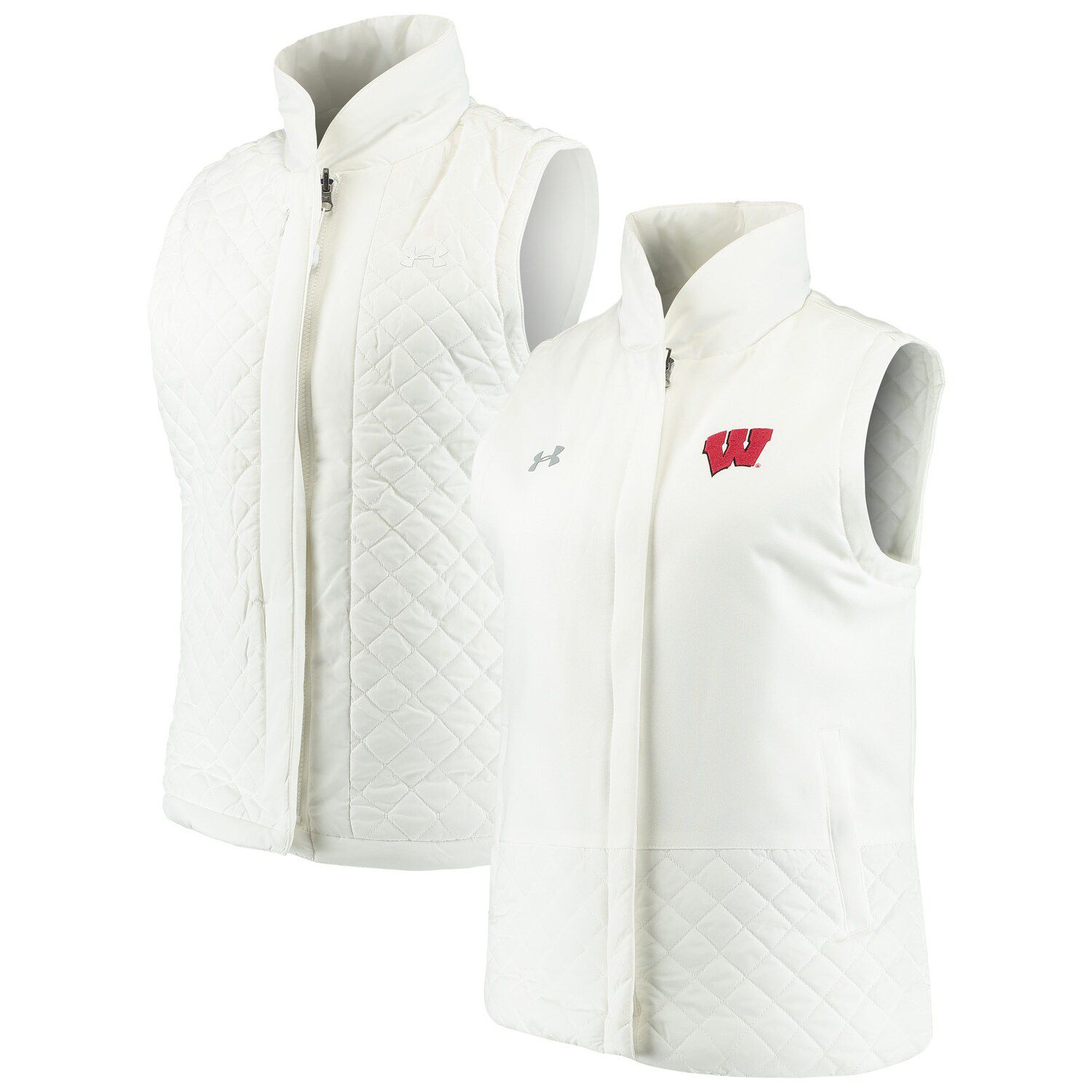 under armour white vest