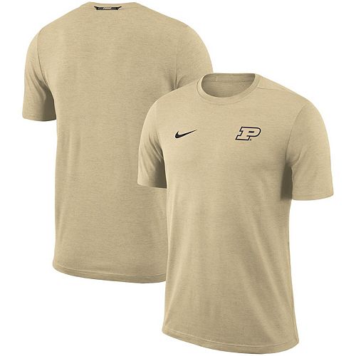 Men's Nike Gold Purdue Boilermakers 2018 Coaches Sideline Performance Top