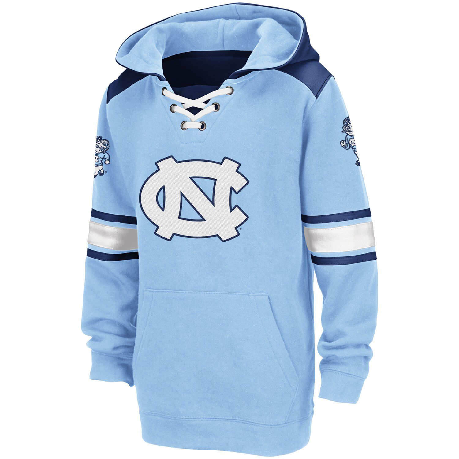 unc short sleeve hoodie