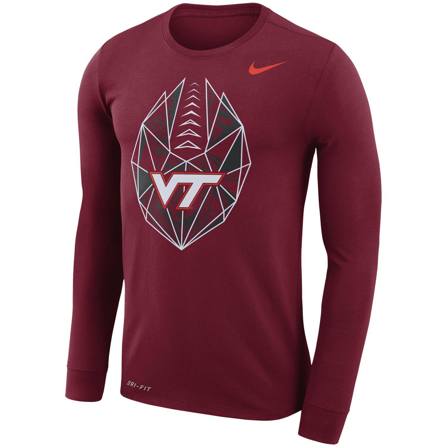 nike football long sleeve