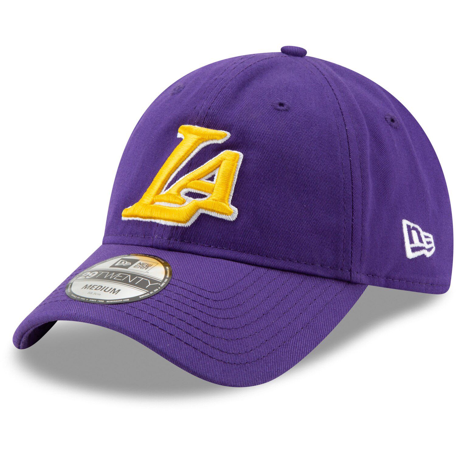 lakers new era hat