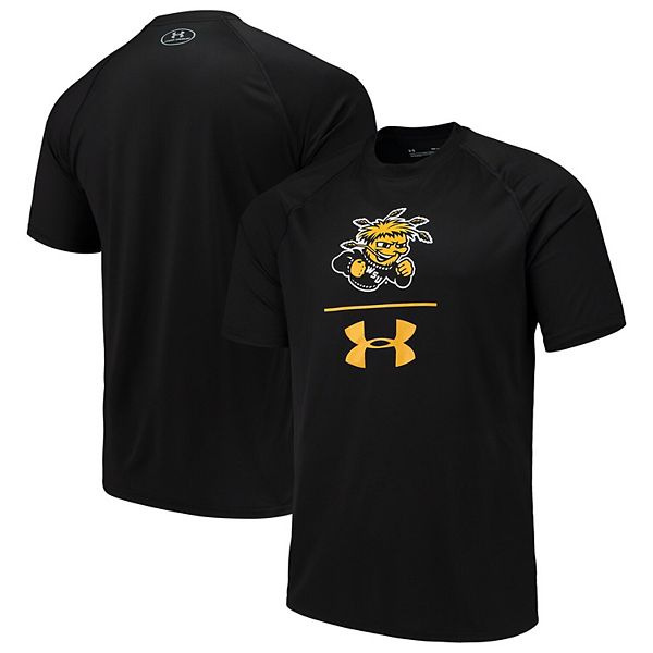 Men's Under Armour Black Wichita State Shockers Sideline Stack ...