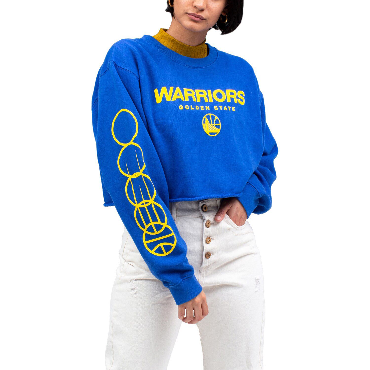 warriors sweatshirt womens