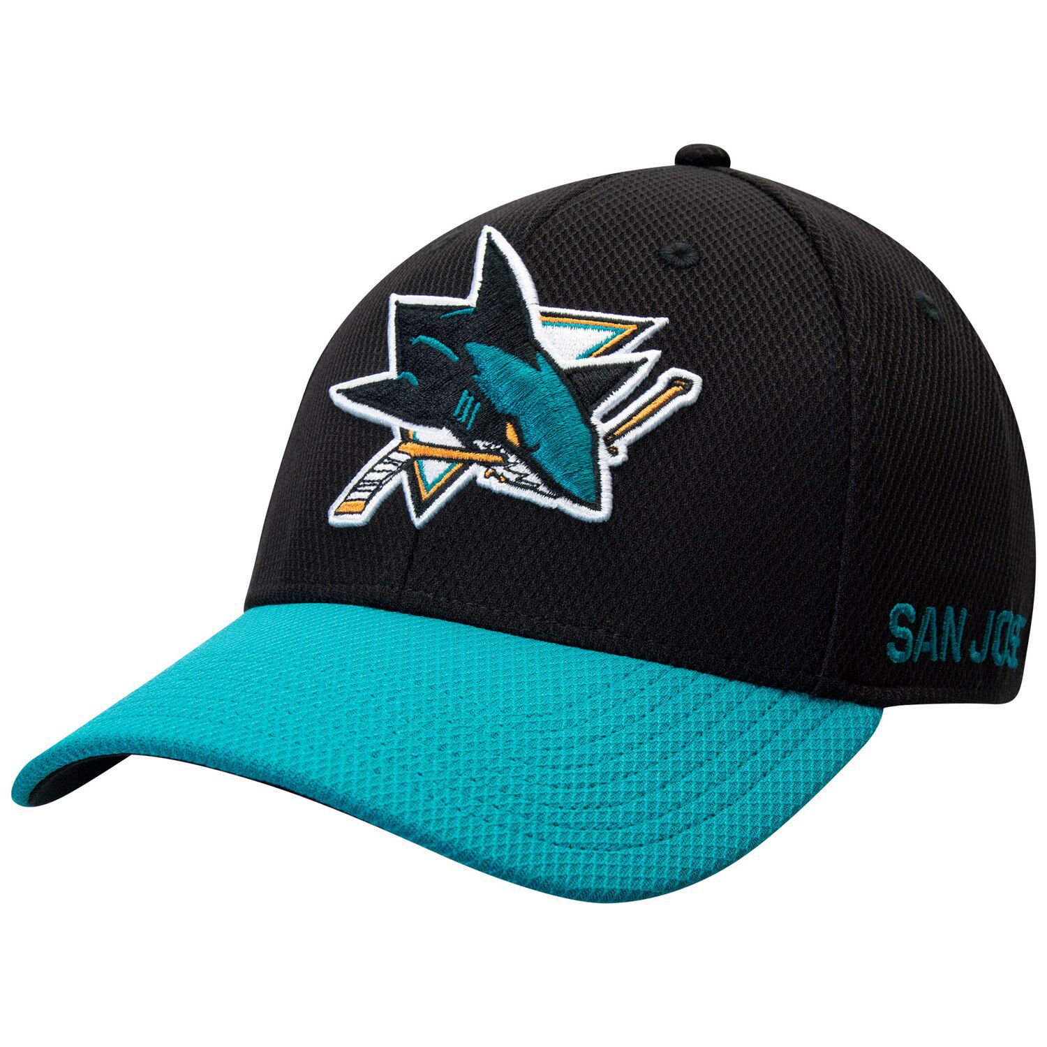 black san jose sharks hat