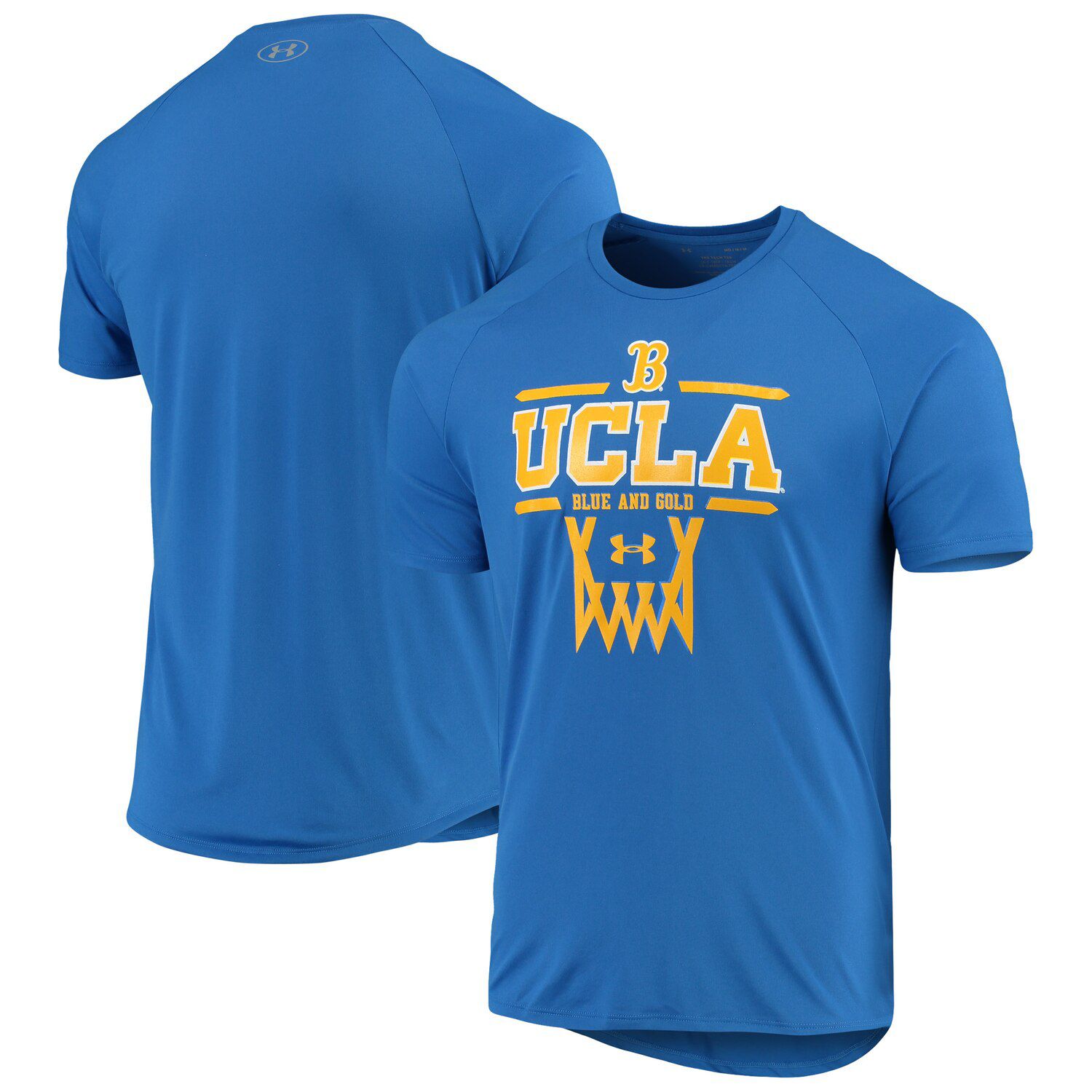 UCLA Bruins Basketball Hoop Tech T-Shirt
