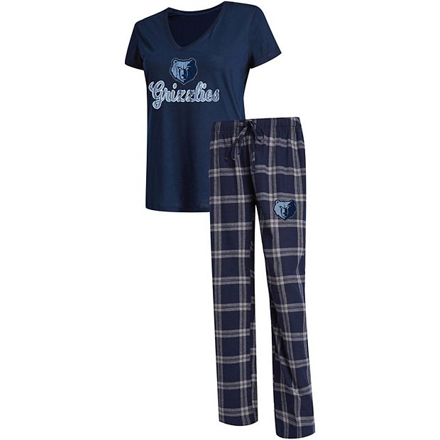 Concepts Sport Men's Memphis Grizzlies Plaid Flannel Pajama Pants
