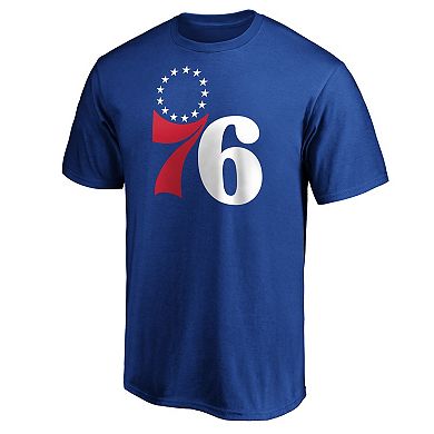 Men's Fanatics Branded Joel Embiid Royal Philadelphia 76ers Playmaker Name & Number T-Shirt