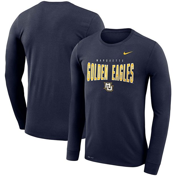 Lids Marquette Golden Eagles Infant Stripes On Sleeve T-Shirt