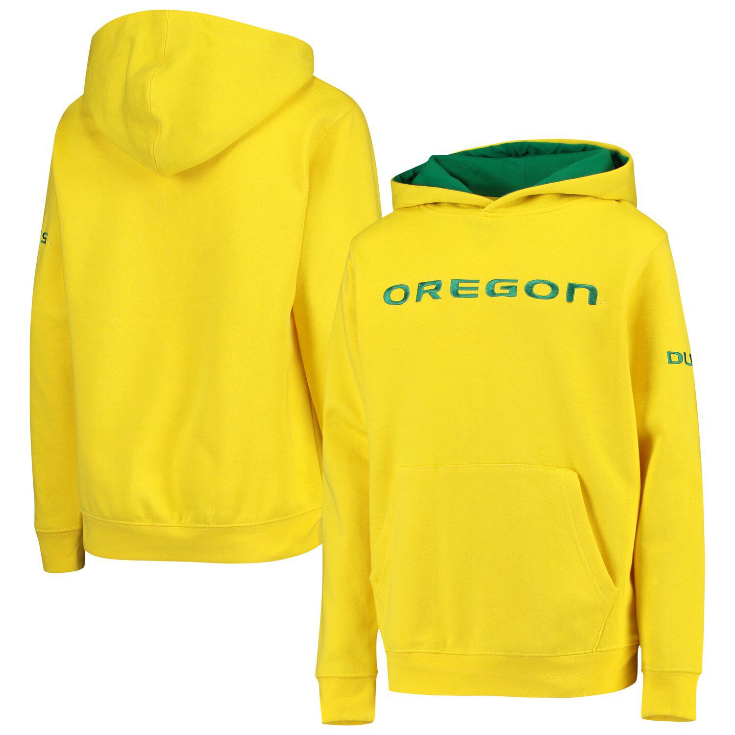 Youth Yellow Oregon Ducks Big Logo 