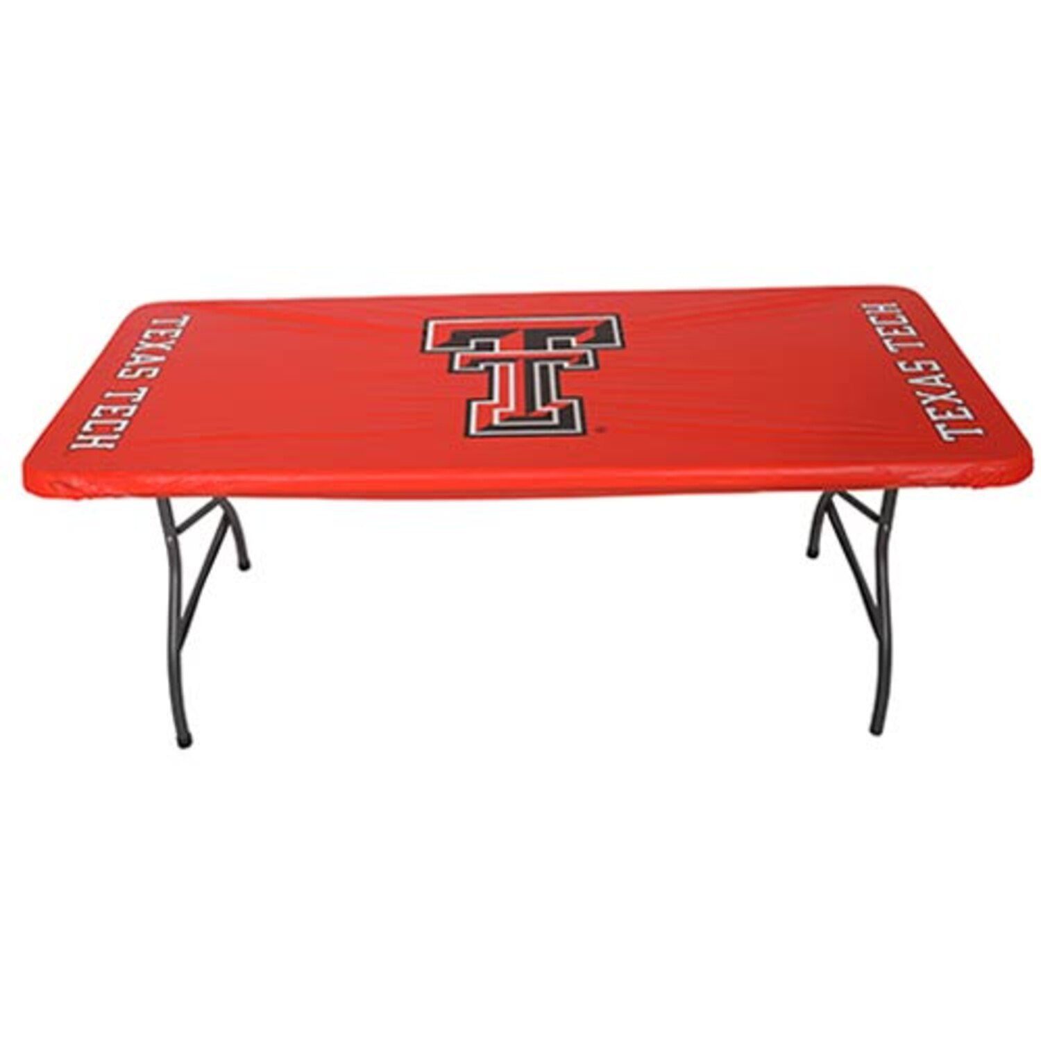 Image for Unbranded Texas Tech Red Raiders Fitted Tailgate Table Cover at Kohl's.