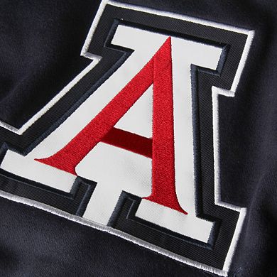 Women's Stadium Athletic Navy Arizona Wildcats Big Logo Pullover Hoodie