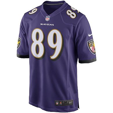 Men's Nike Mark Andrews Purple Baltimore Ravens Game Player Jersey