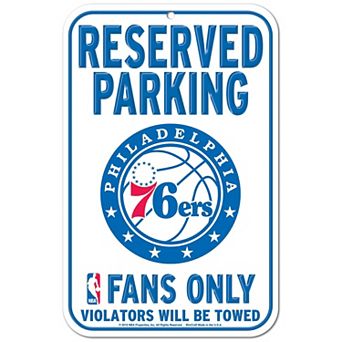 WinCraft Philadelphia 76ers 11" x 17" Indoor/Outdoor Sign