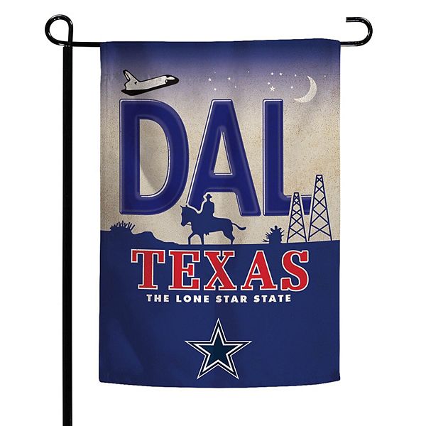 WinCraft Dallas Cowboys Texas State License Plate One-Sided 3' x