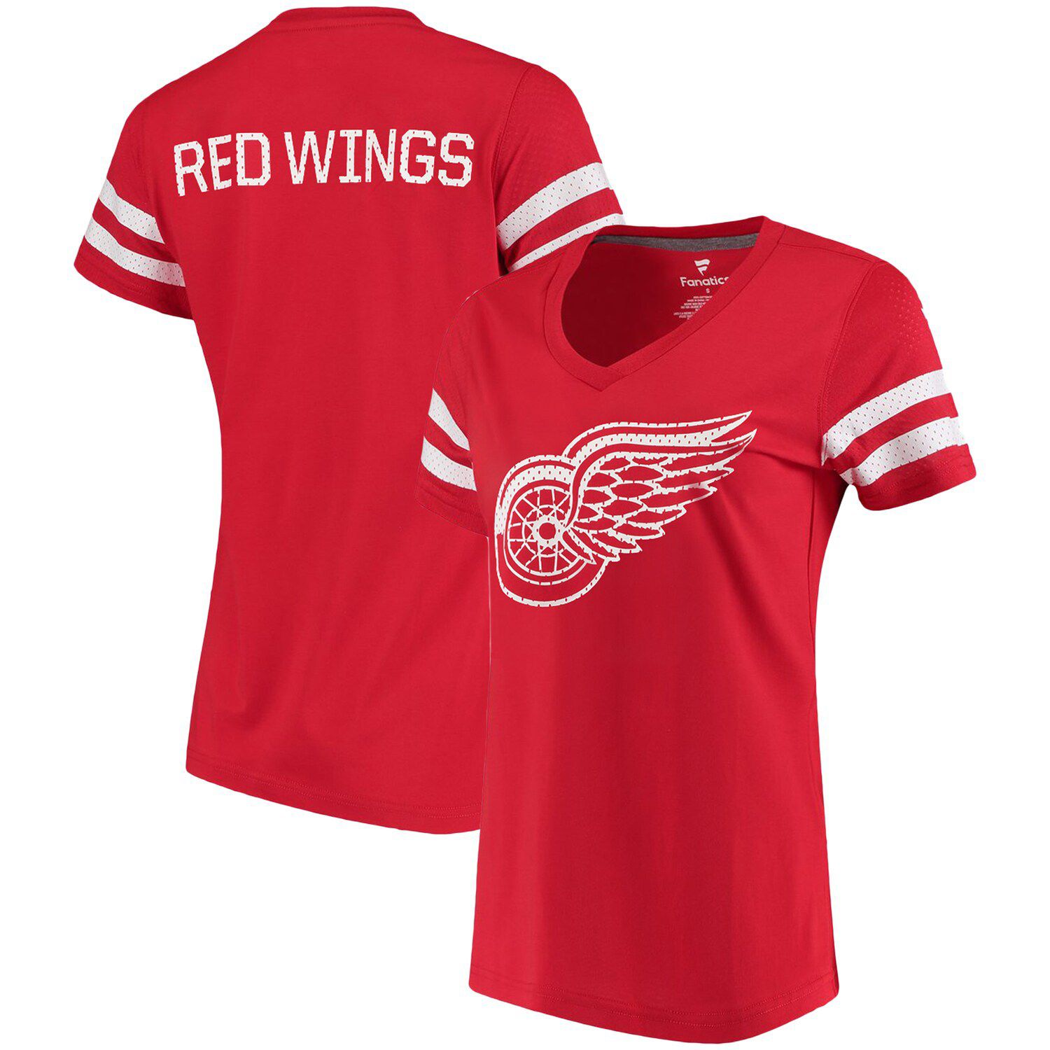 red wings t shirt jersey