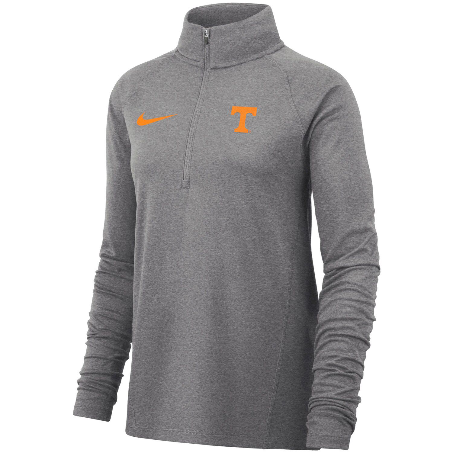 half zip pullover women's nike