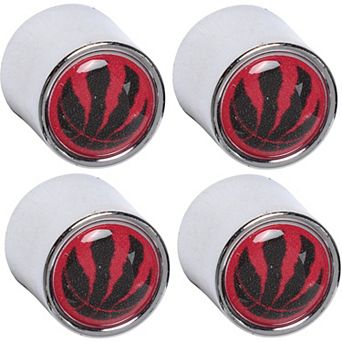 Toronto Raptors 4-Pack Valve Stem Covers Set
