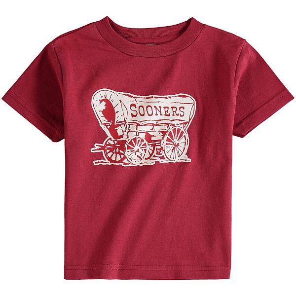 Toddler Crimson Oklahoma Sooners Big Logo T-Shirt