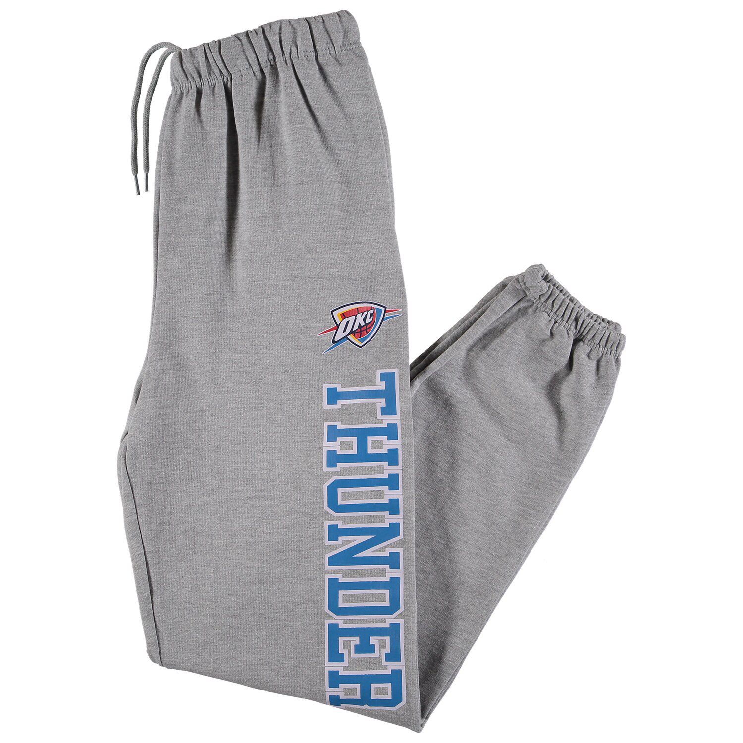 big gray sweatpants