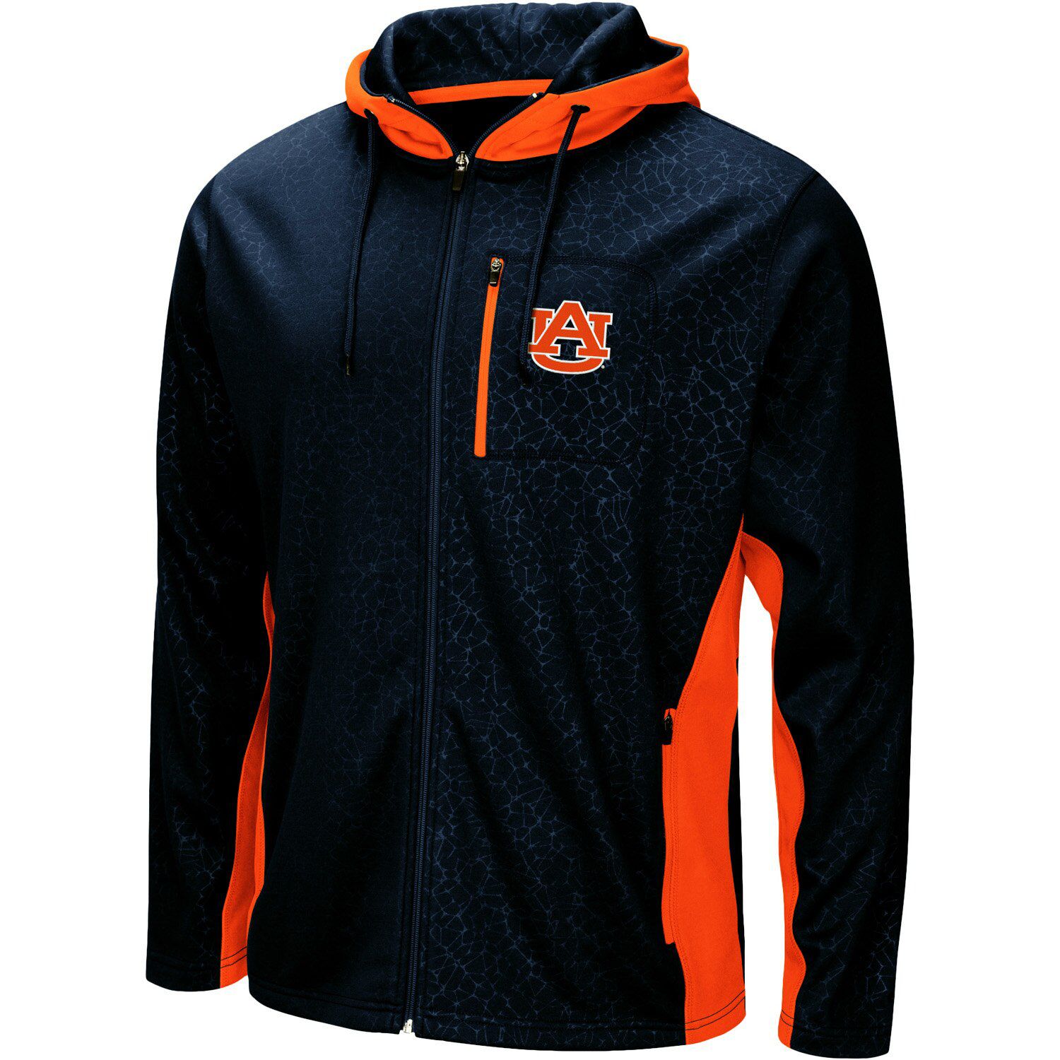 auburn zip up hoodie