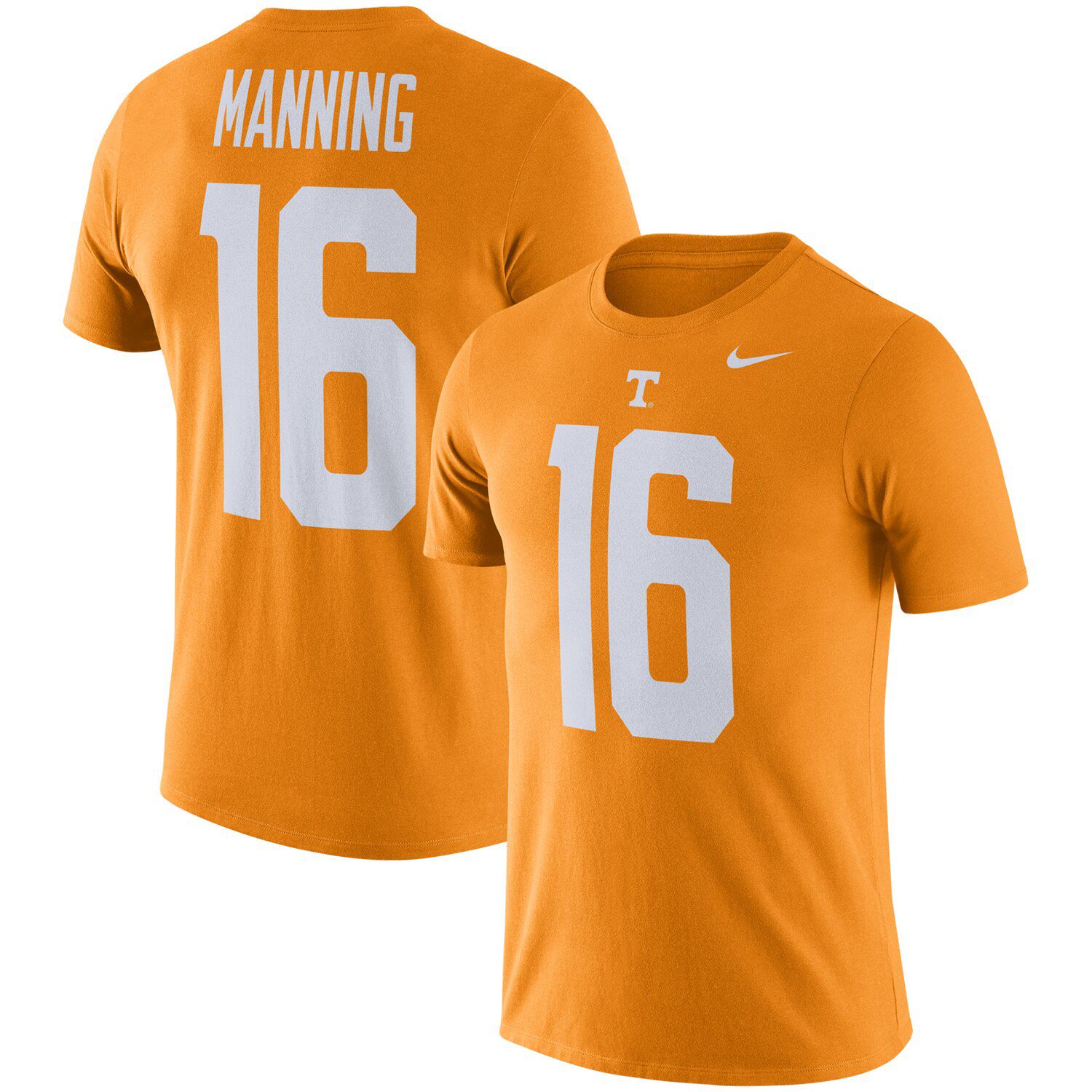 what was peyton manning jersey number at tennessee